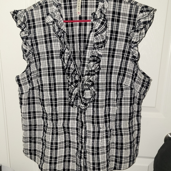 Plaid button down - Picture 2 of 2